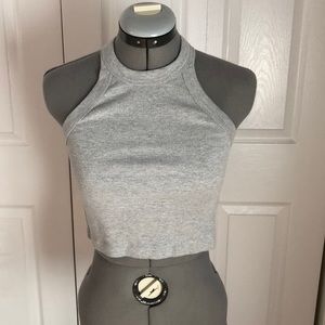 Urban Outfitters High Neck Crop Top